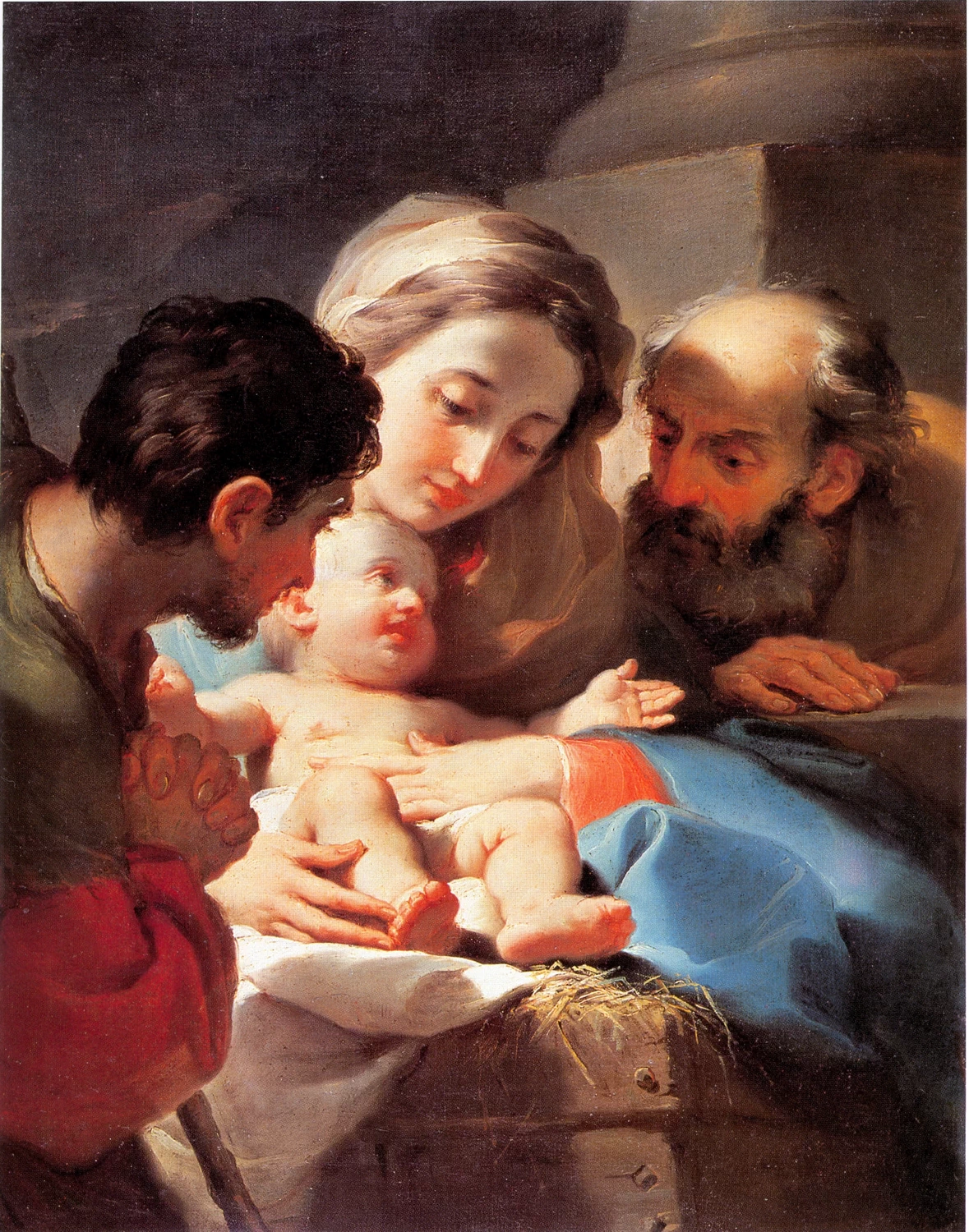 Sacra Famiglia con un pastore - Milano